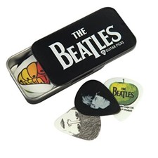 Beatles Guitar Picks 15 Pack with Tin Collectible DAddario Logo