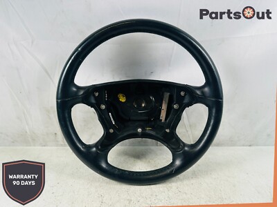 2006-2009 Mercedes W219 CLS500 E350 E550 4 Spoke Steering Wheel Black OEM
