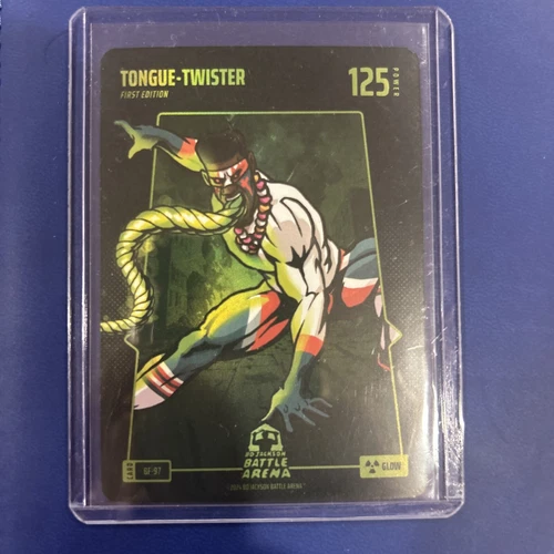 Bo Jackson Battle Arena Battlefoil Glow Tongue-Twister #BF-97 Tua SP