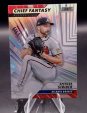 2024 Topps Stadium Club - Chief Fantasy Professionals Spencer Strider #CFPRO-13
