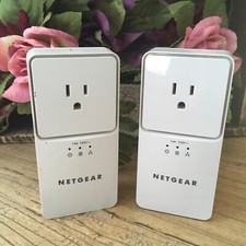 Set of 2 Netgear Powerline AV 200 Adapters XAV2501