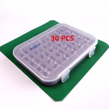 30 bobinas con caja para Singer bobinas de costura de plástico 66 clase 99 185 241