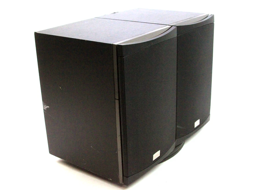 Set of 2 Phase Technology Velocity V-4 Bookshelf Speaker Pair Black - Image 4 of 4