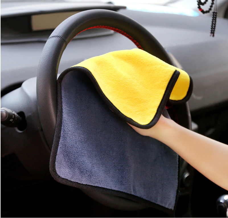 3 x Car Wash Cloth Microfiber Towel Car Cleaning Drying Cloth Detailing Car Wash eBay