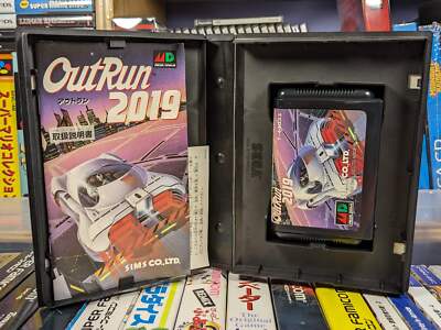 OutRun 2019 Sega Mega Drive Japanese Japan Complete CIB Tested