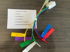 Honda Acty wiring harness for aftermarket stereo