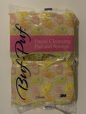 Buf Puf Facial Cleansing Pad And Sponge 2001