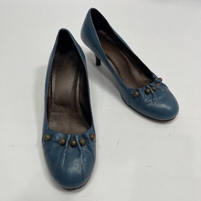 Miss Sixty Vintage Shoes Womens 8 Mid Heel Size EU 38 Leather
