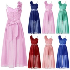 Girls Dancewear Wedding Leotard Prom Dress Holiday Ball Gown Princess Outfits