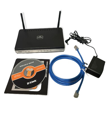Preowned D-Link DIR 615 Wireless N USB Network Starter Kit