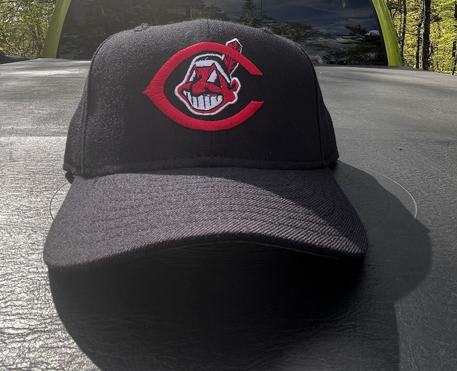 Vintage New Era Pro Model Cleveland MLB Hat Fitted 7 1/8