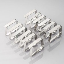 Laro 8-56 Stück Premium Qualität Tischtuchklammern Tischdeckenklammer