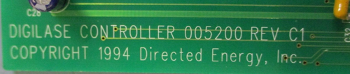 Domino LCB L005200 Diglase Controller 005200 Rev C1 PCB005203C1 - Picture 5 of 7