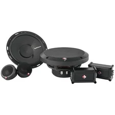 Rockford Fosgate P165-SE, Punch 6.5" 2-Way Component Speakers w/ Crossover