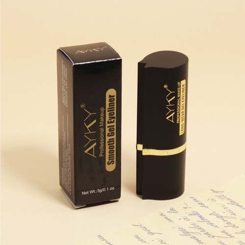 Natural Black Eyeliner Cream Waterproof,2024 New Black Gel Eyeliner,Smudge Proof - Picture 7 of 22