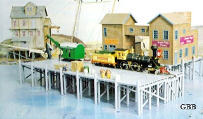 HO 1:87 Scale Large Transfer Platform or Pier Kit New in Sealed Box IHC 5505