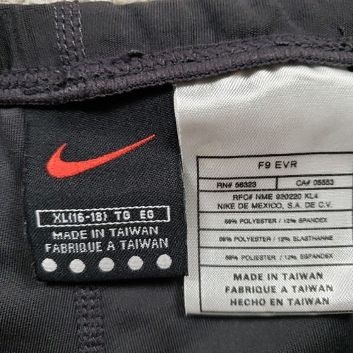 Nike Alpha Project Pants Girls XL 16-18 Black Leggings Vintage Y2k 90s Teen - Picture 4 of 14
