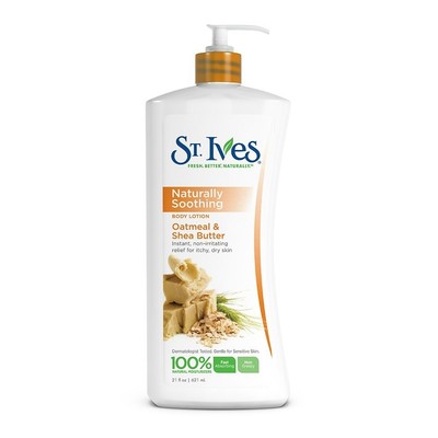 ''St. Ives Nourish & Soothe, Oatmeal & Shea Butter Body Lotion 21 Fl Oz ''