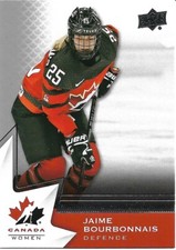 Jaime Bourbonnais #53 - 2020 Team Canada Juniors - Base