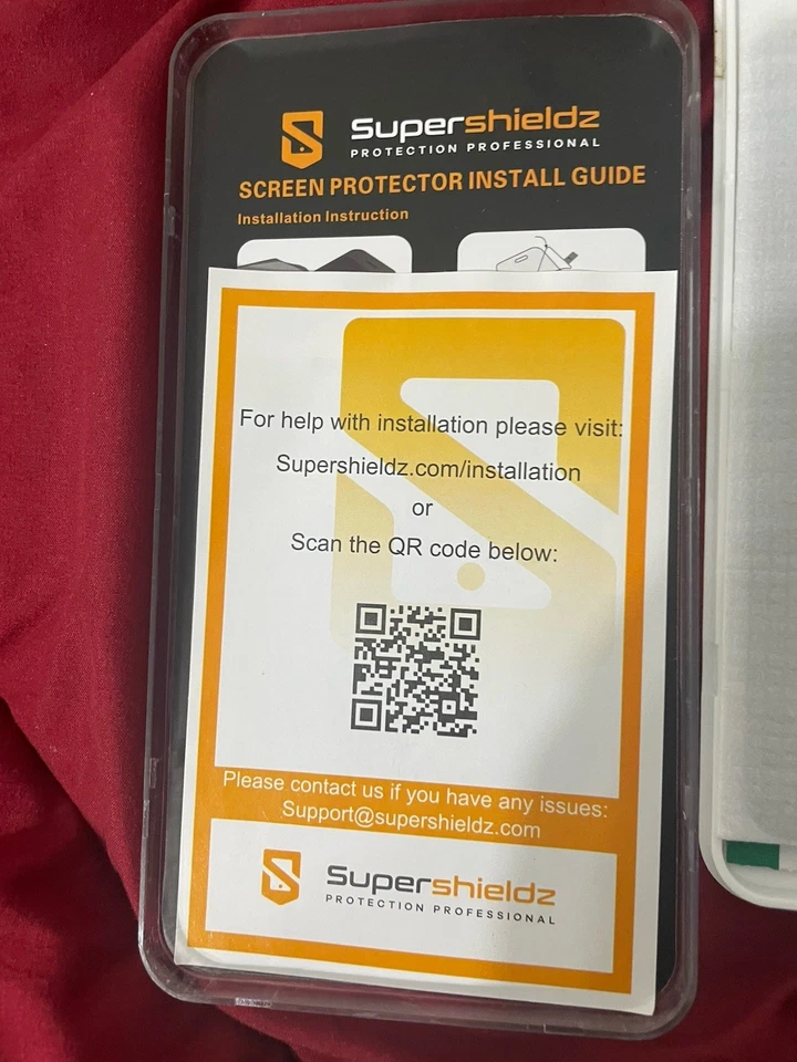 Protector de pantalla de vidrio templado Supershieldz nuevo en caja para iPhone SE 2020/6/6s/7/8 Foto 4 de 4