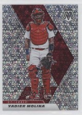 2021 Panini Mosaic Quick Pitch Silver Mosaic Prizm Yadier Molina #189 04br