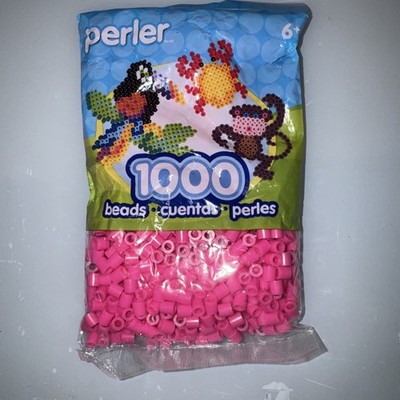 Perler Fun Fusion Beads 1000/Pkg-Pink 048533190836