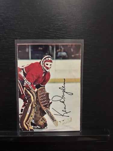 Ken Dryden [Square Corners] #5 1977 O-Pee-Chee Glossy card