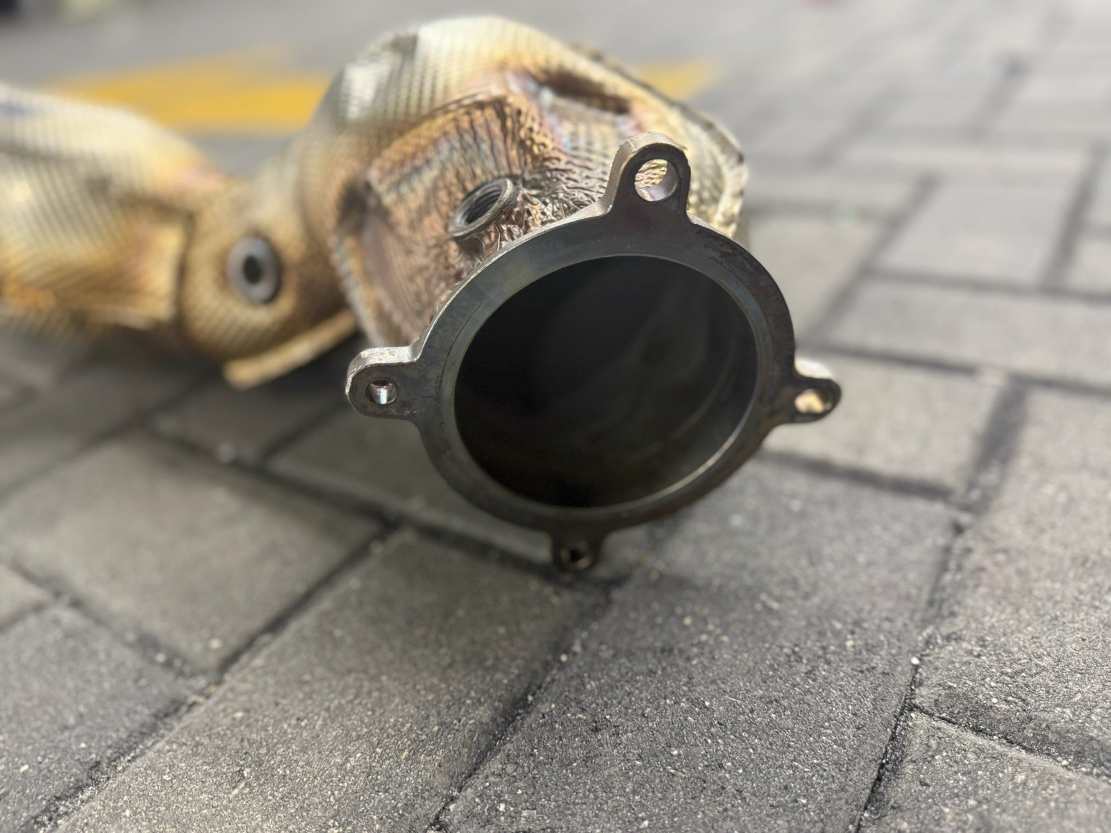 McLaren 720S 2017-2022 OEM Exhaust Downpipe 14HA042CP 01