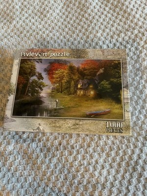 Lavievert Landschaft 1000-teiliges Puzzle BRANDNEU/VERSIEGELT - schneller Versand