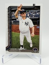 2025 Topps Series 1 First Pitch Insert Coach Al Yankee Stadium #FP-4