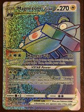 Pokémon TCG Magnezone VSTAR Rainbow Secret Rare Lost Origin Card 198/196 on eBay