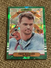 2019 Donruss Optic Diamond Kings Green Cracked Ice Prizm Trey Mancini /7