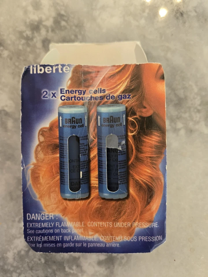 Lot of 2 Braun Cordless Styling 4 CT Energy Cell 25ml Butane Refills + 2 FREE - Image 3 of 3