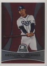 2010 Bowman Platinum Prospects Red Refractor /25 Desmond Jennings #PP2 3c6