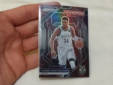 Giannis Antetokounmpo 2023-24 Panini Prizm Monopoly All-Star Red Pattern #PS5