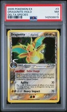 2005 POKEMON EX DELTA SPECIES #3 DRAGONITE-HOLO DELTA SPECIES PSA 7