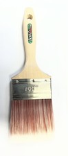 Axus Decor Super Smooth Paint Brush Red Series For Even Paint Release - 3" 76mm
