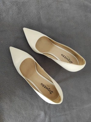 REPETTO - Escarpins à bout pointu - Satin Ivoire - T36 - Photo 1/4