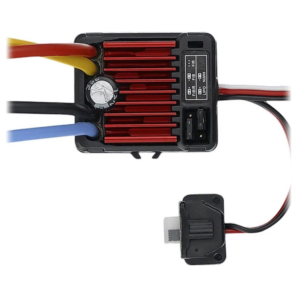 Hobbywing QuicRun 1060 T-Stecker Automodell Brushed Fahrtregler Belastbarkeit - Bild 3 von 4