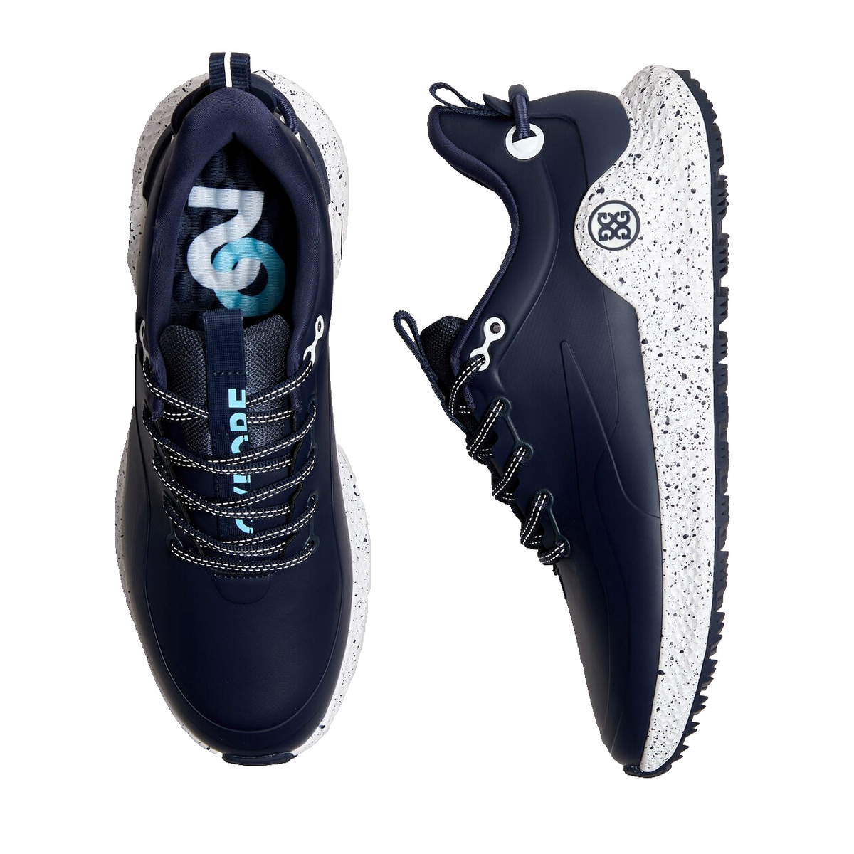 NEW G/FORE MG4+ O2 G/LOCK Mid Sole Spikeless Golf Shoe Navy
