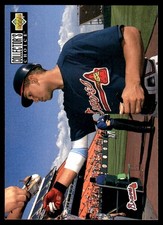 David Justice 1994 Collector's Choice #332 Braves MLB READ FREE SHIPPING