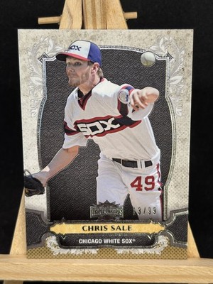 CHRIS SALE 2014 TOPPS TRIPLE THREADS /99 BASEBALL KARTE #57 - CHICAGO WHITE SOX