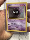 Pokémon Gastly 50/102 BS Base Set Unlimited Vintage Nintendo LP+ Pokemon Card