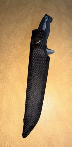 OUTDOOR ANGLER FISH FILLET KNIFE WITH COVER ~ SHARP~ SNAP COVER~ - Picture 7 of 7
