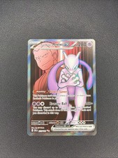 *NM* Team Rocket's Mewtwo ex Sv10 Destined Rivals 213/182 Ultra Rare Holo Eng on eBay