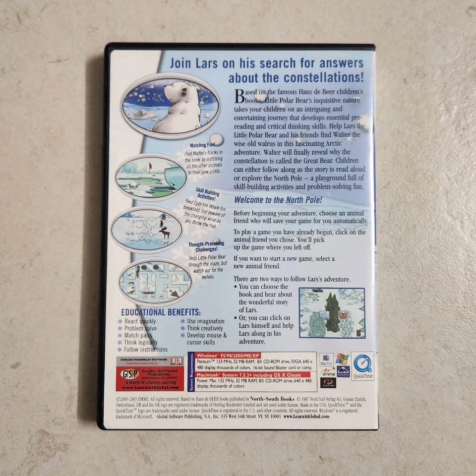 DK Little Polar Bear and the Great Bear (PC; 2003) #2405 - Image 4 of 4