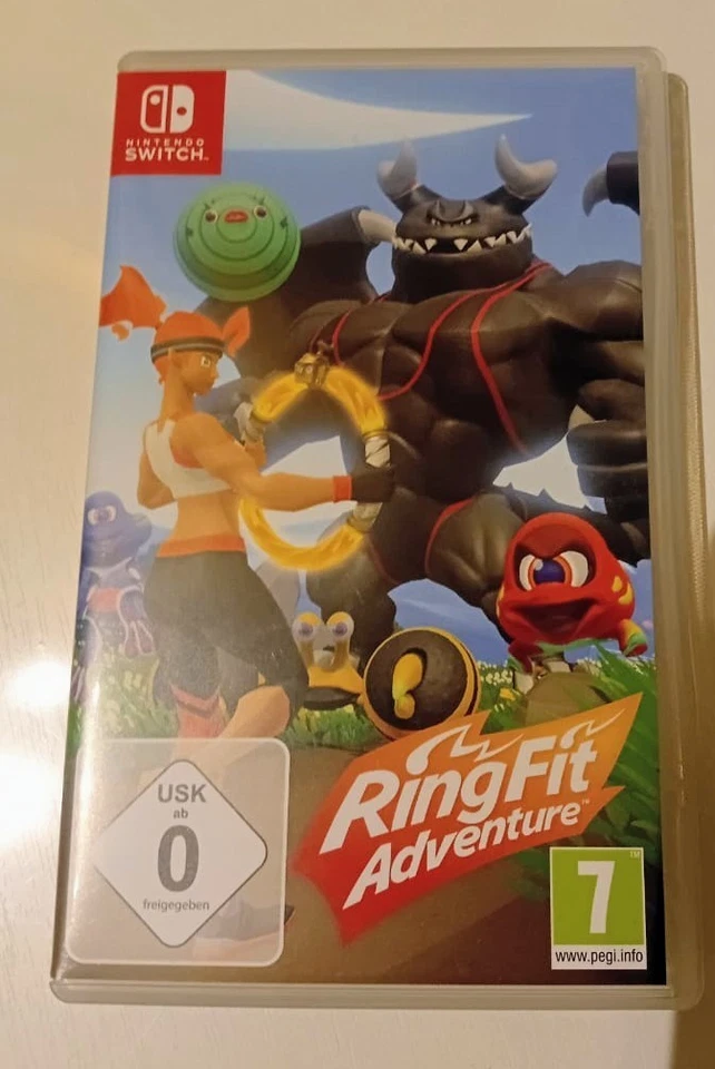 Nintendo Switch Ring Fit Adventure - Deutsche Version mit original Zubehör