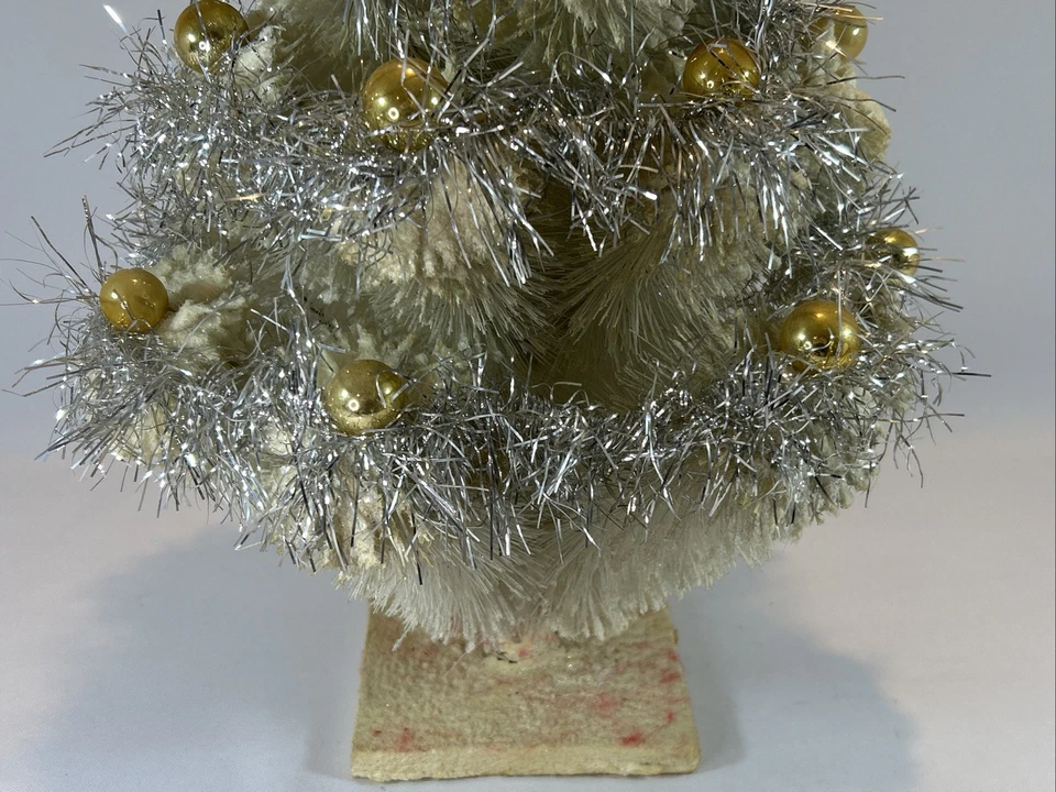 Винтажная Консолидированная Новинка Компания Бутылка Щетка Искусственная Рождественская Елка Старая - Изображение 3 из 4