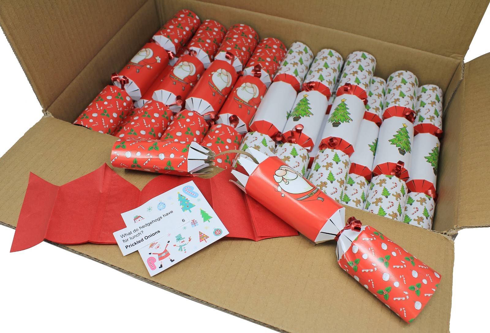 Catering Christmas Crackers for Children - box of 50 crackers