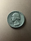 1948 Silver Washington D Quarter 90% Silver Circulated Not Cleaned Denver Mint